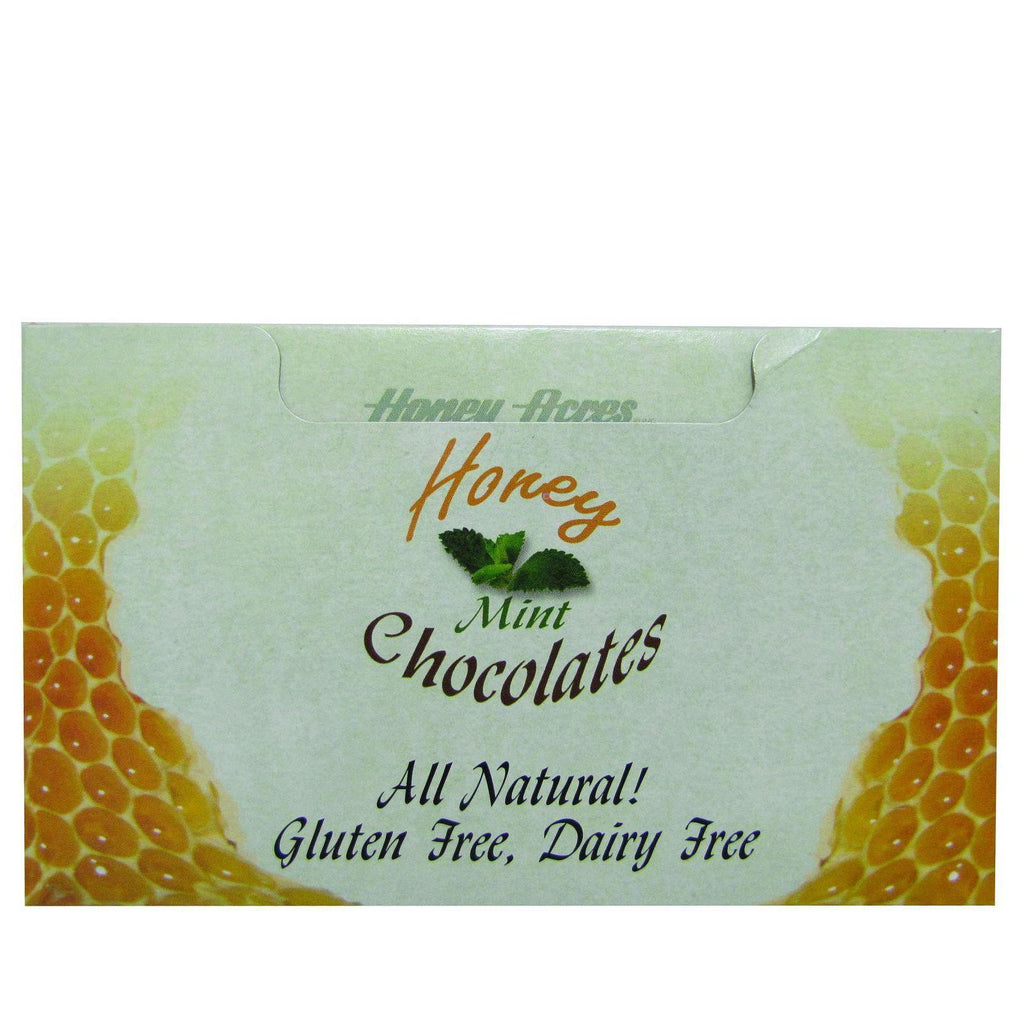 Honey Acres Mints - Chocolate Honey - 1.13 Oz - Case Of 24