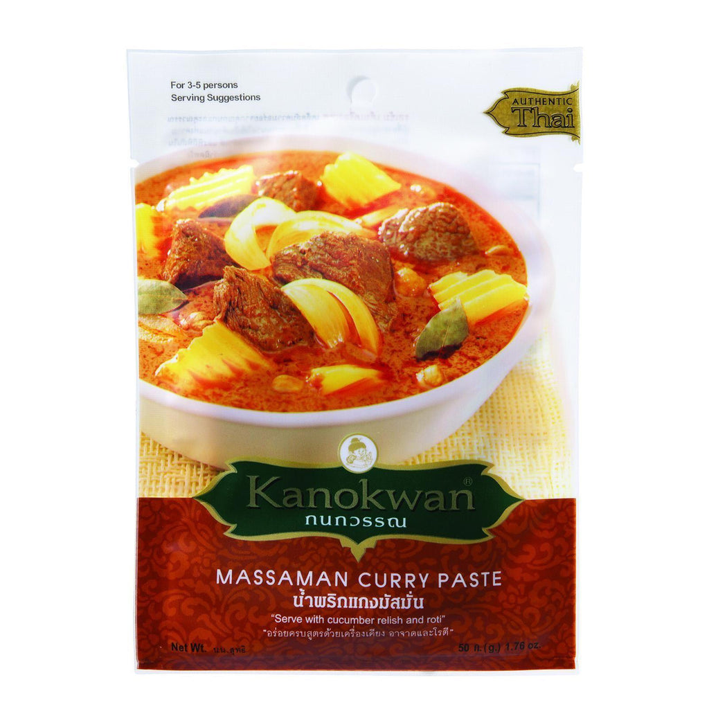 Kanokwan Massaman Paste - 1.76 Oz - Case Of 12