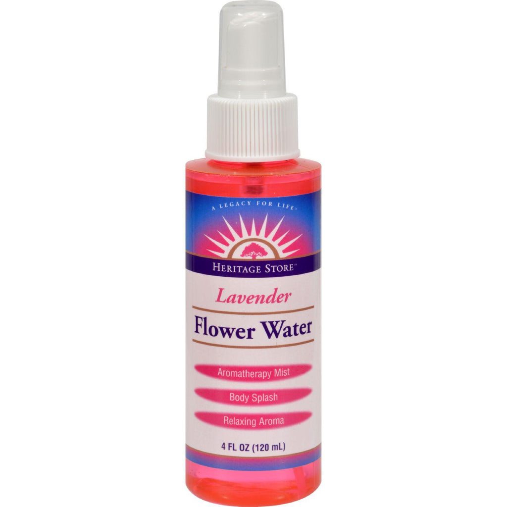 Heritage Products Flower Water Lavender - 4 Fl Oz