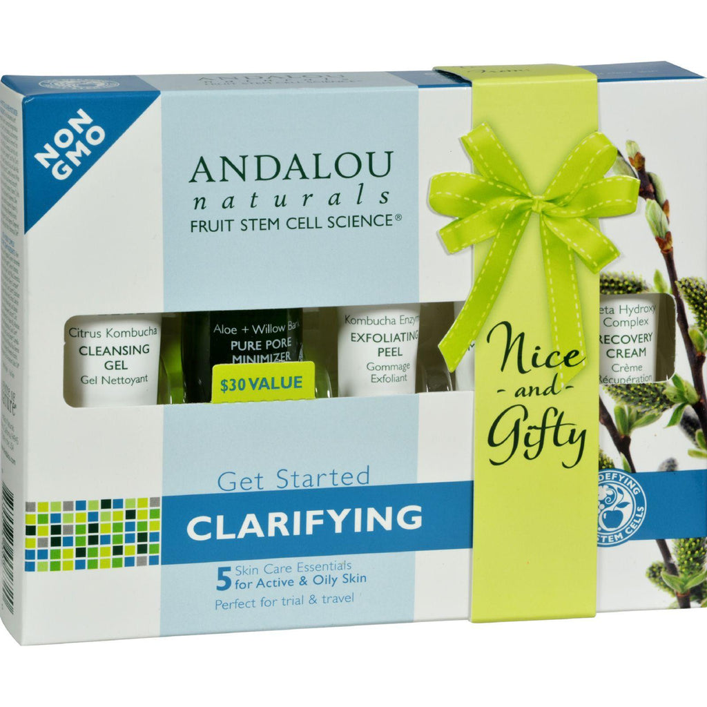 Andalou Naturals Get Started Clarifying 5 Piece Kit - 1 Kit