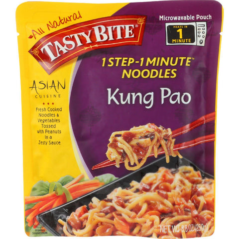 Tasty Bite Noodles - Asian - Kung Pao - 8.8 Oz - Case Of 6