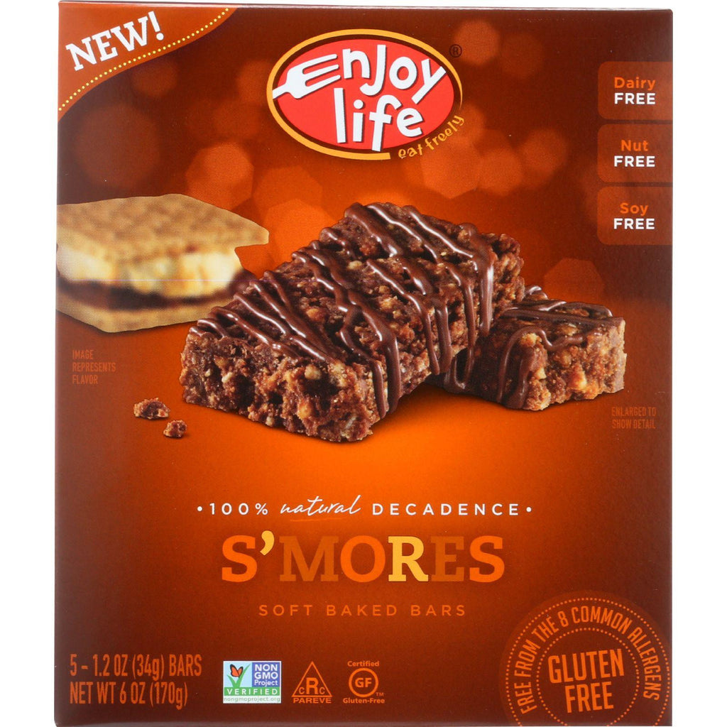 Enjoy Life Bar - Soft Baked - Smores - 6 Oz - Case Of 6