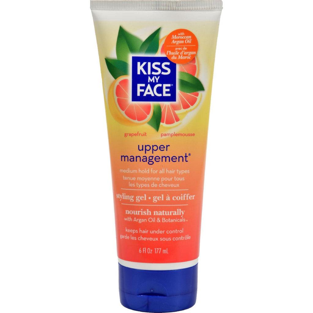 Kiss My Face Styling Gel - Upper Management - 6 Fl Oz