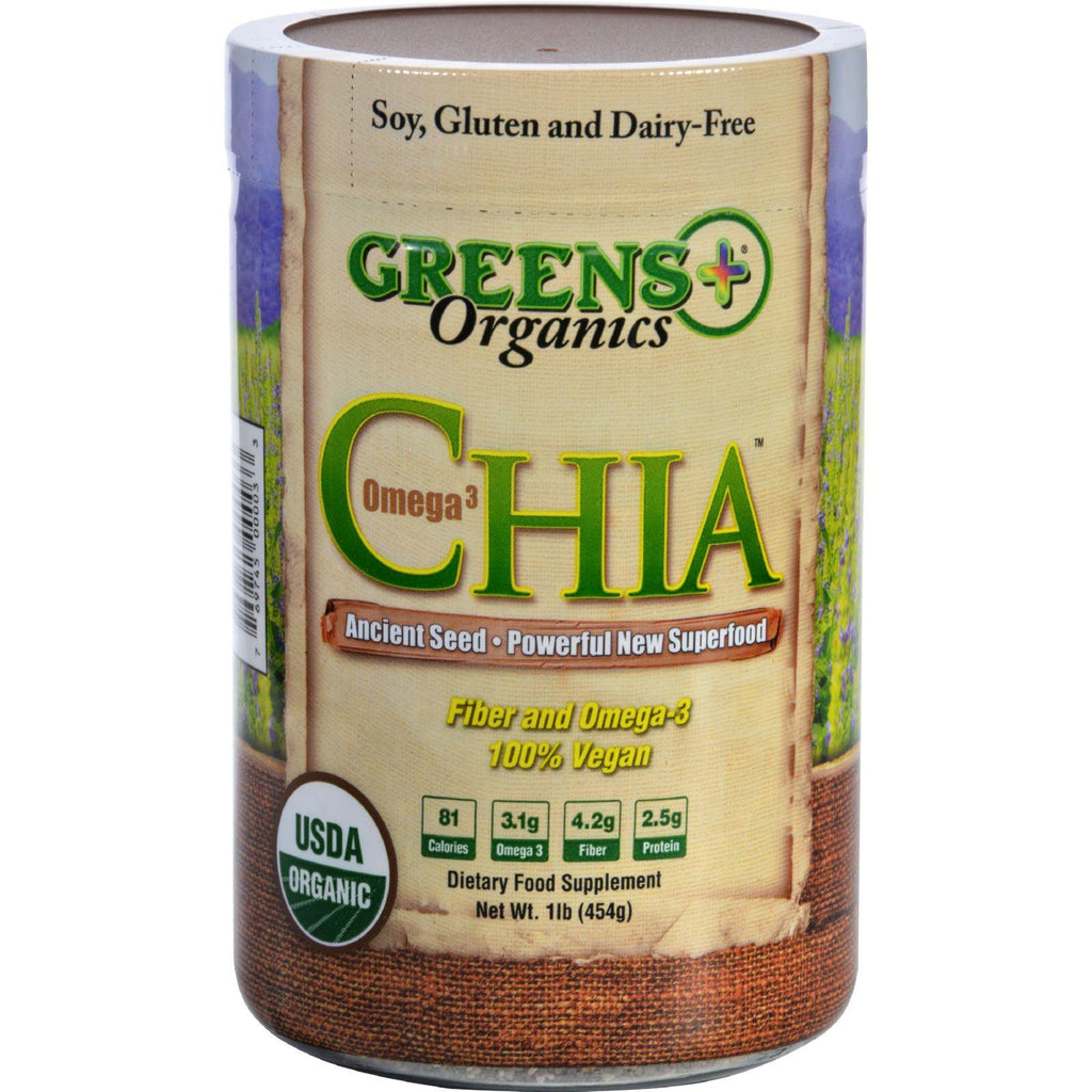 Greens Plus Chia Seed - Organic - 6 Lbs