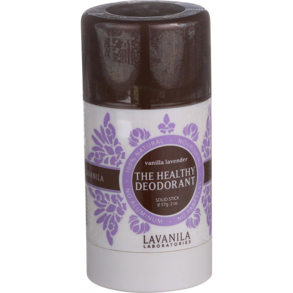 Lavanila Laboratories The Healthy Deodorant - Stick - Vanilla Lavender - 2 Oz