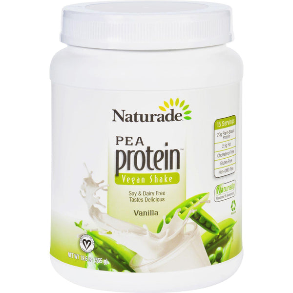 Naturade Pea Protein Vanilla Jug 19.57 Oz Everything Natural