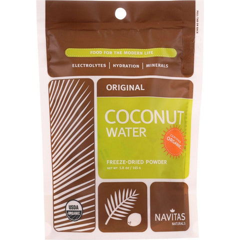 Navitas Naturals Coconut Water Powder - Organic - Original - 5.8 Oz - Case Of 12