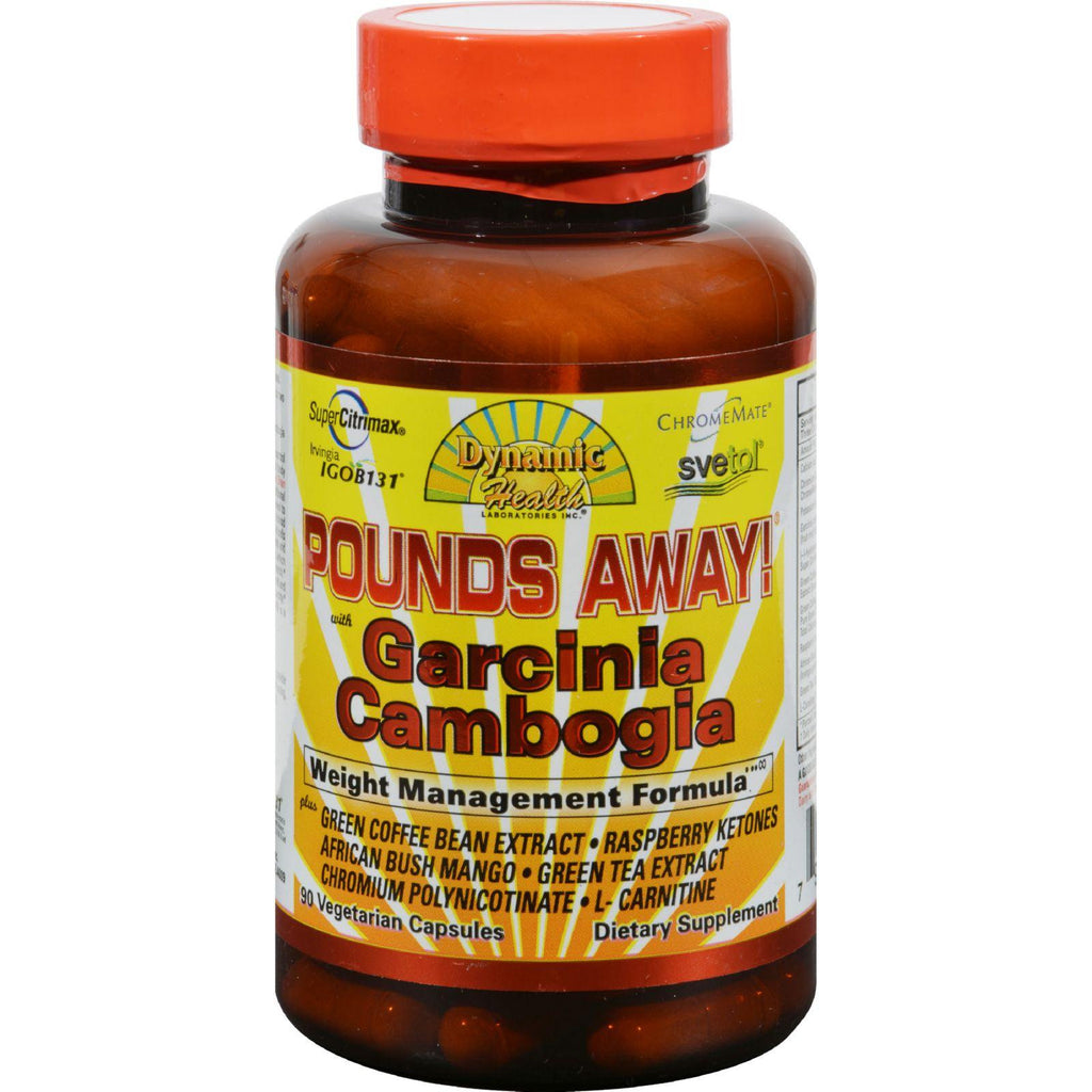 Dynamic Health Pounds Away Garcinia Cambogia - 90 Vegetarian Capsules