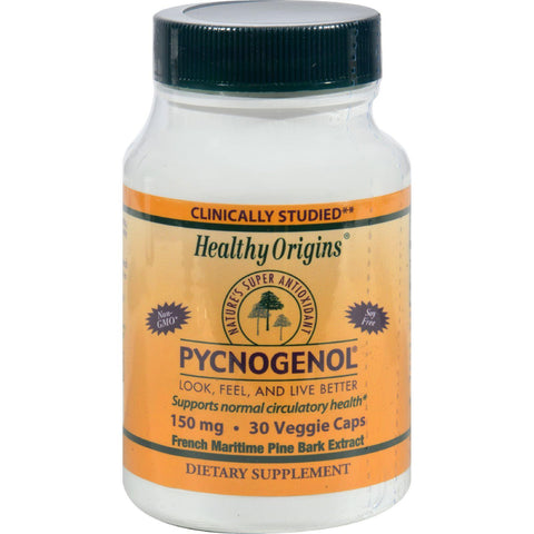 Healthy Origins Pycnogenol - 150 Mg - 30 Vegetarian Capsules