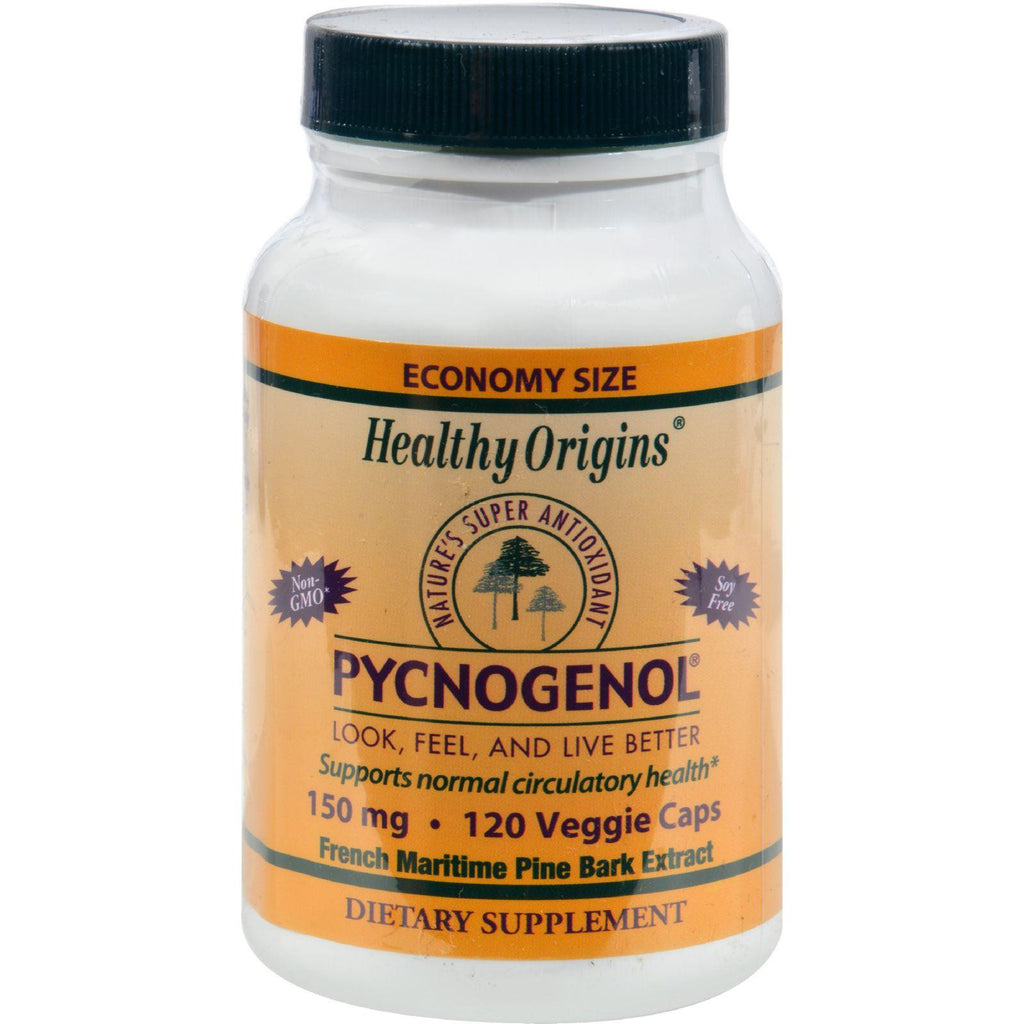 Healthy Origins Pycnogenol - 150 Mg - 120 Vegetarian Capsules