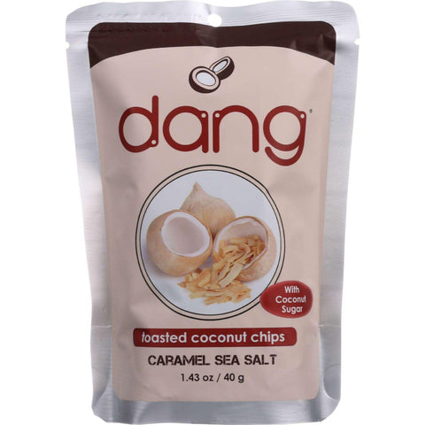 Dang Coconut Chips - Caramel Sea Salt - 1.43 Oz - Case Of 12
