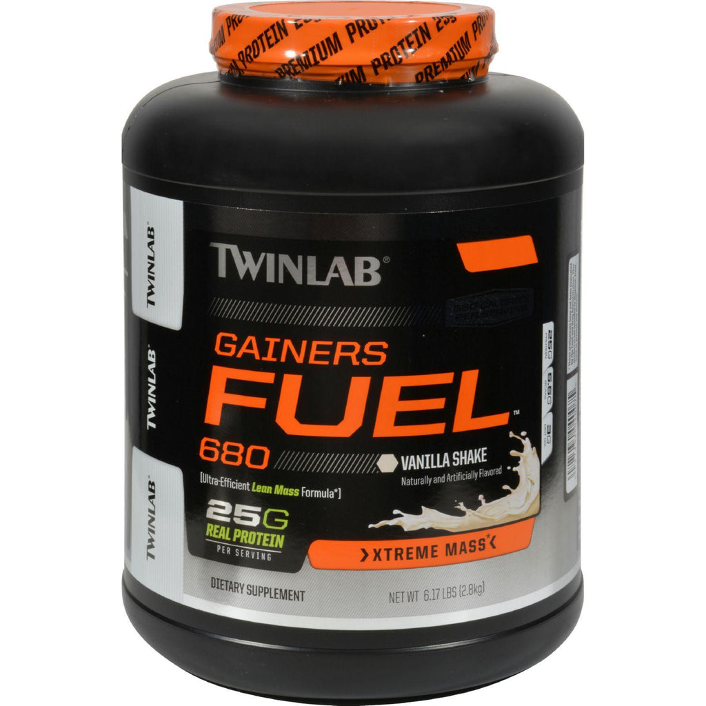 Twinlab Gainers Fuel 680 - Vanilla Shake - 6.17 Lb