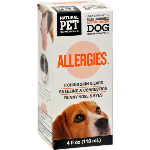 King Bio Homeopathic Natural Pet Dog - Allergies - 5 Oz