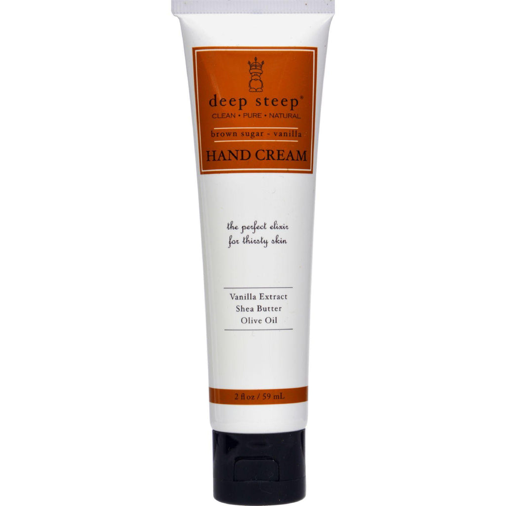 Deep Steep Hand Cream - Brown Sugar Vanilla - 2 Oz