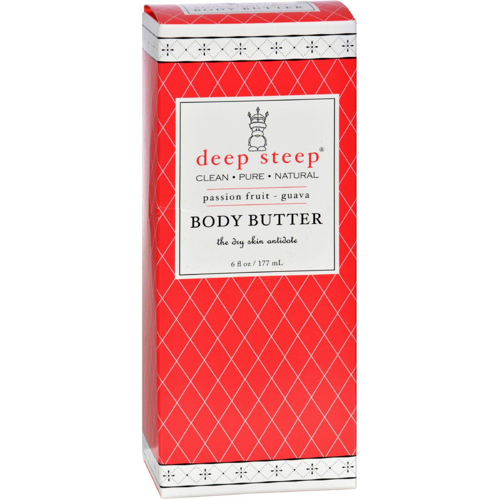 Deep Steep Body Butter - Passion Fruit Guava - 6 Oz