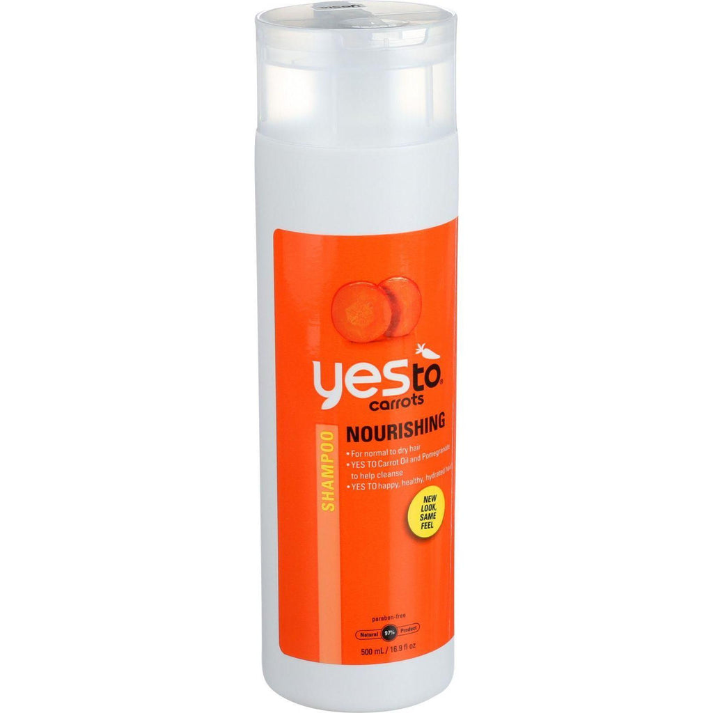 Yes To Carrots Shampoo - Nourishing - Normal To Dry Hair - 16.9 Oz