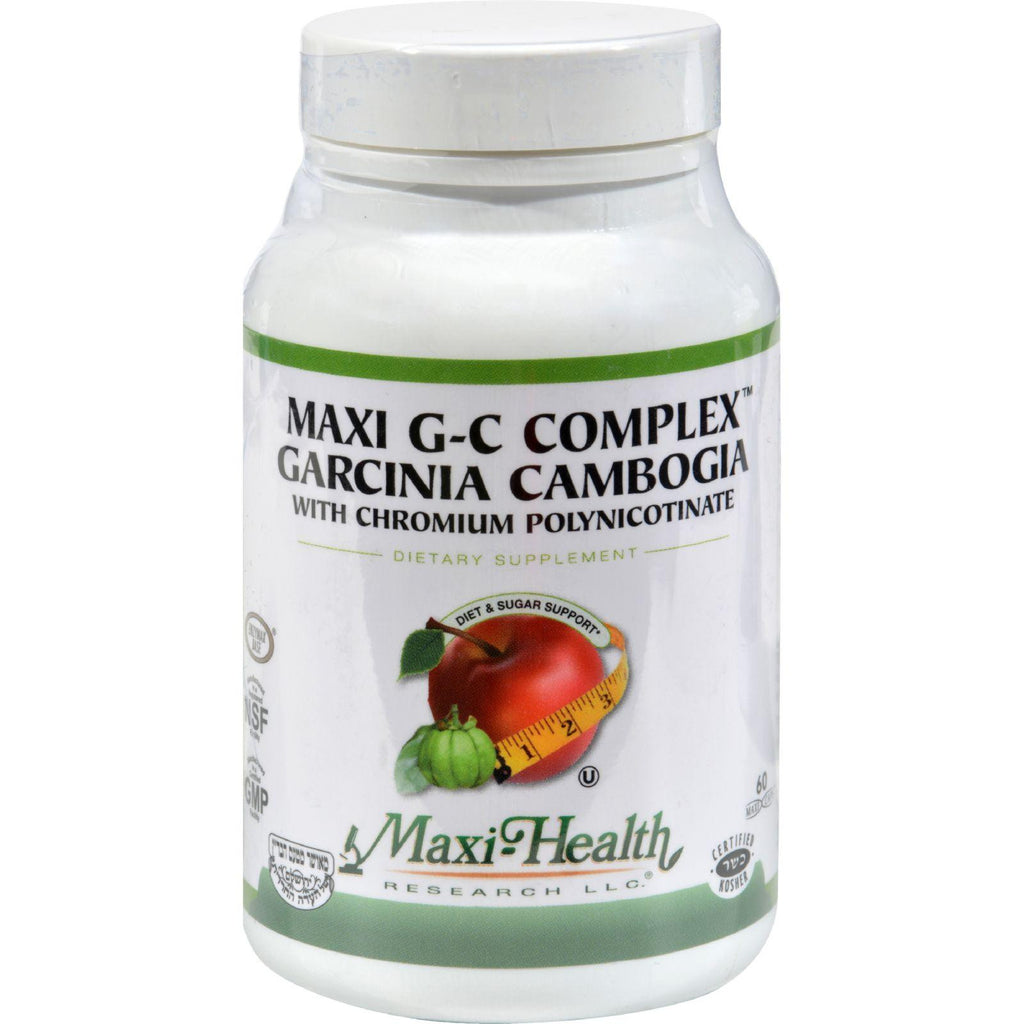 Maxi Health Kosher Vitamins Maxi G C Complex - Garcinia Cambogia - 60 Capsules