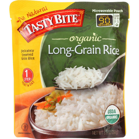 Tasty Bite Rice - Organic - Long-grain - 8.8 Oz - Case Of 6