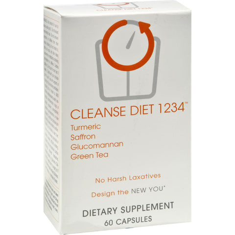 Creative Bioscience Cleanse Diet 1234 - 60 Vegetarian Capsules