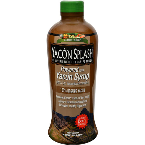 Garden Greens Yacon Splash Weight Loss - 30 Oz