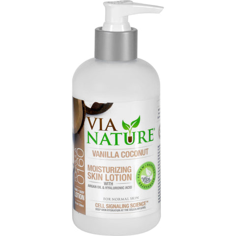 Via Nature Lotion - Moisture - Vanilla Coconut - 8 Fl Oz