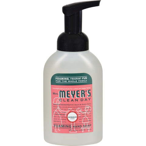 Mrs. Meyer's Foaming Hand Soap - Watermelon - Case Of 6 - 10 Fl Oz