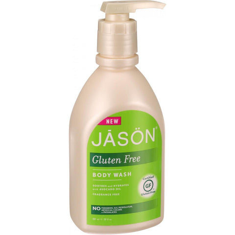 Jason Natural Products Body Wash - Gluten Free - Fragrance Free - 30 Oz