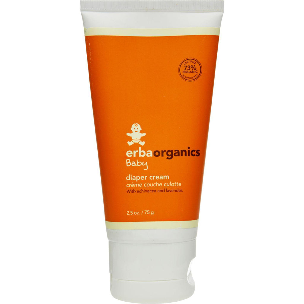 Erbaorganics Diaper Cream - 2.5 Oz