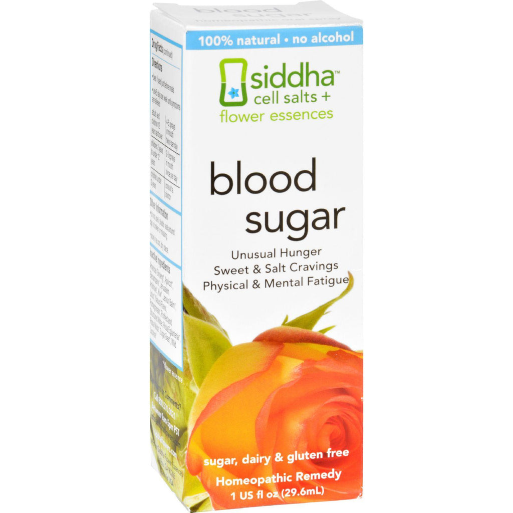 Siddha Flower Essences Blood Sugar - 1 Fl Oz