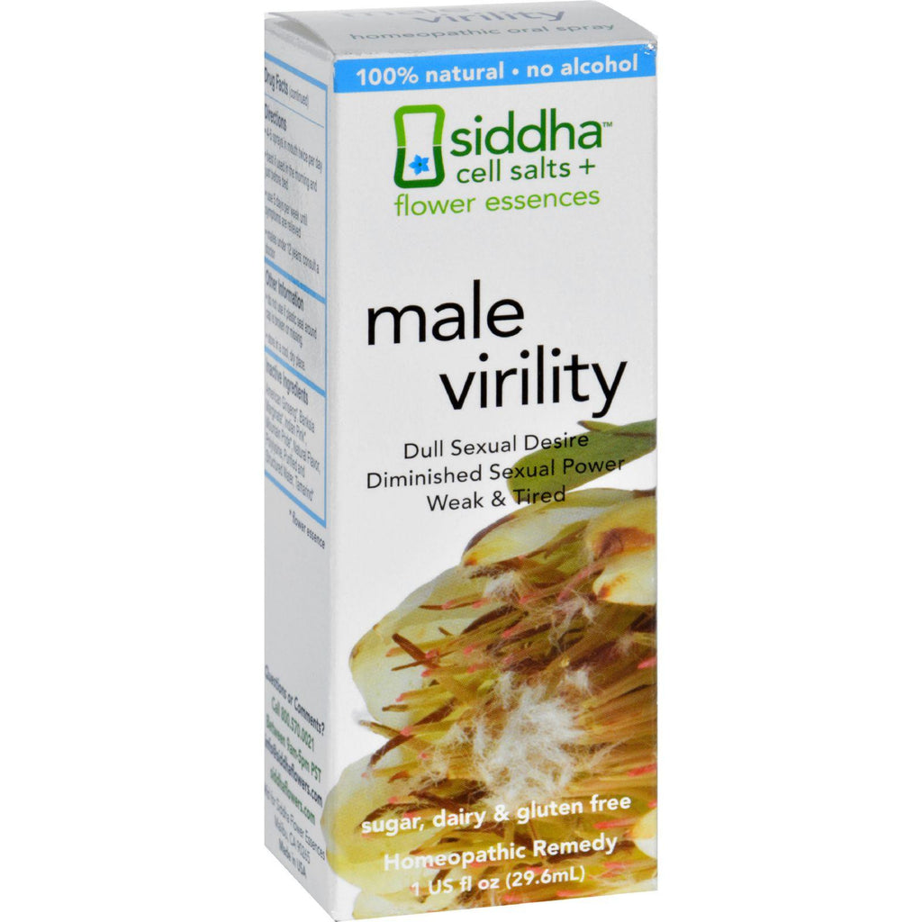 Siddha Flower Essences Male Virility - 1 Fl Oz