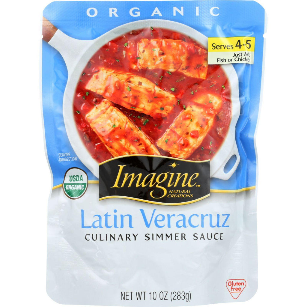 Imagine Foods Culinary Simmer Sauce - Organic - Latin Veracruz - 10 Oz - Case Of 6