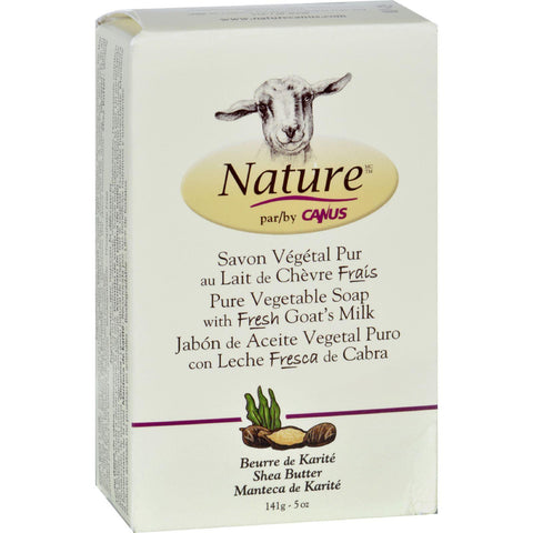 Nature By Canus Bar Soap - Nature - Shea Butter - 5 Oz