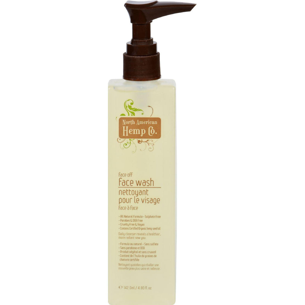 North American Hemp Company Face Wash - 4.8 Fl Oz