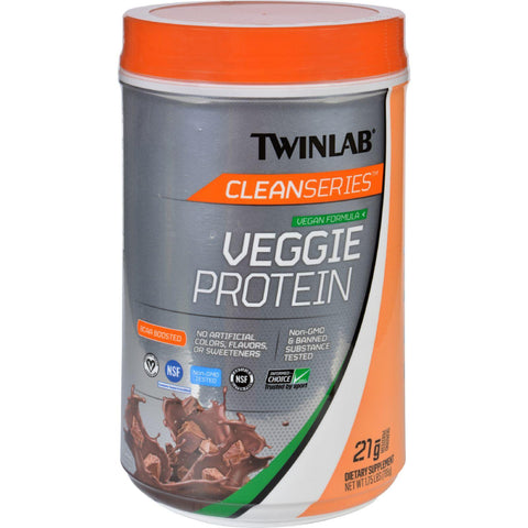 Twinlab Clean Series - Veggie Protein - Chocolate - 1.75 Lb