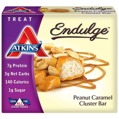 Atkins Endulge Pieces - Peanut Caramel Cluster Bar - 5 Oz - 1 Case