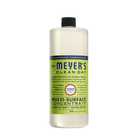 Mrs. Meyer's Multi Surface Concentrate - Lemon Verbena - 32 Fl Oz - Case Of 6