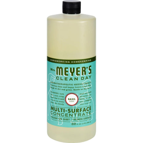 Mrs. Meyer's Multi Surface Concentrate - Basil - 32 Fl Oz