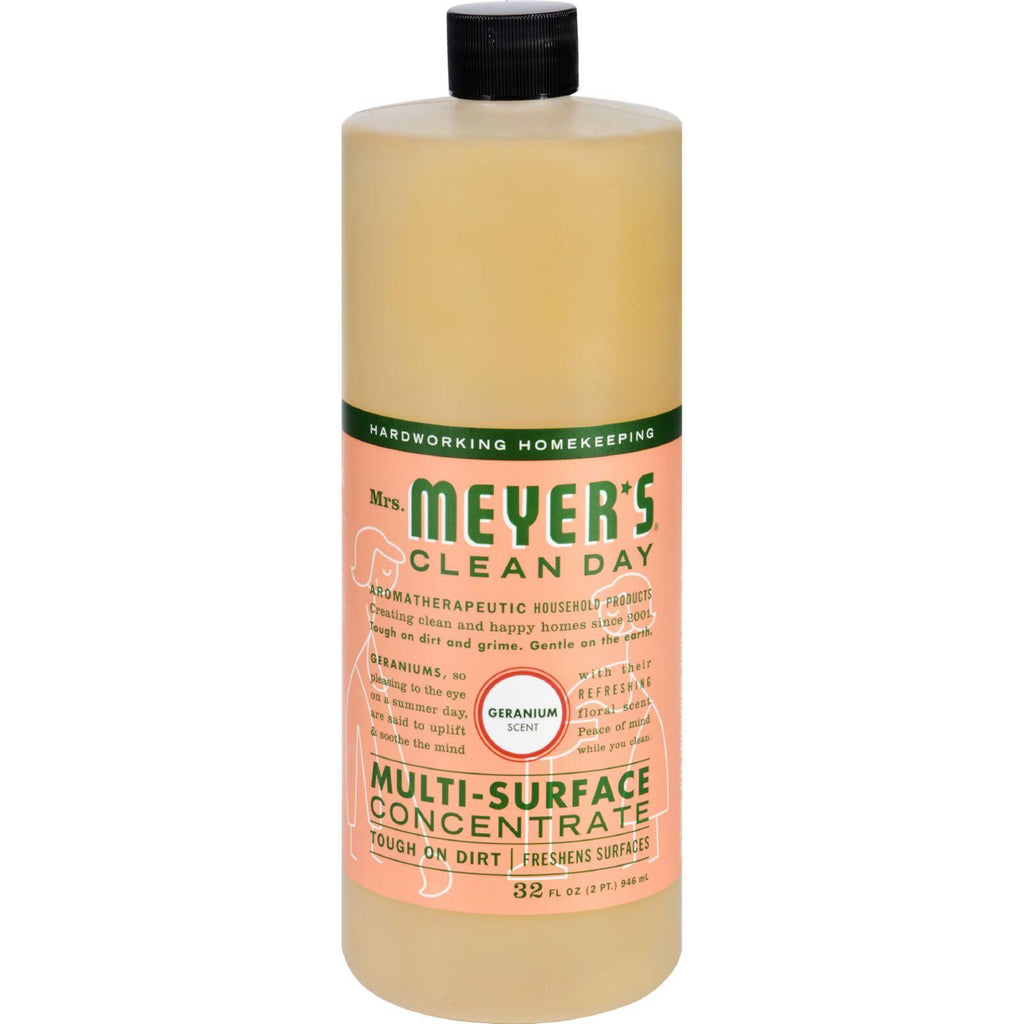 Mrs. Meyer's Multi Surface Concentrate - Geranium - 32 Fl Oz