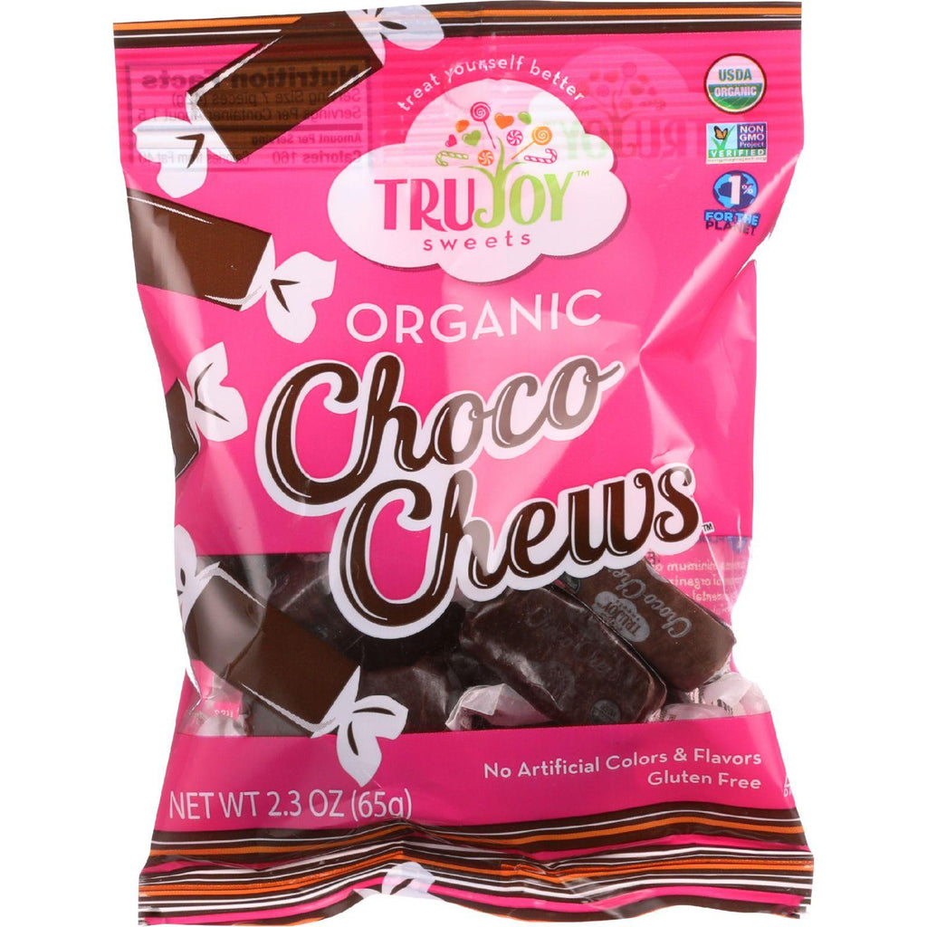 Trujoy Sweets Chocolate Candy - Organic - Choco Chews - 2.3 Oz - Case Of 12