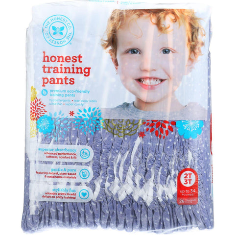 The Honest Company Training Pants - Night - Size 2 To 3t - 26 Count - 1 Each