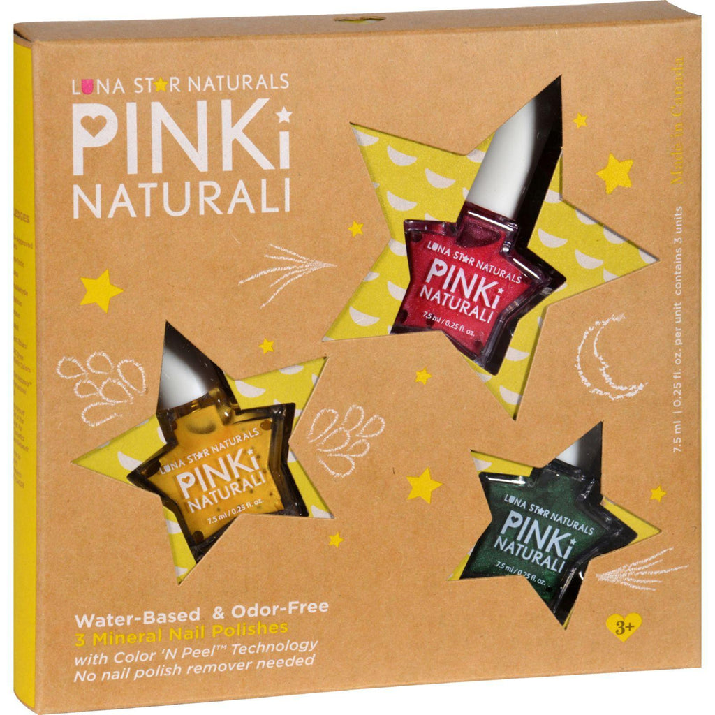 Luna Star Nail Polish - Pinki Naturali - Starry Sky Dreams - 3 Pieces