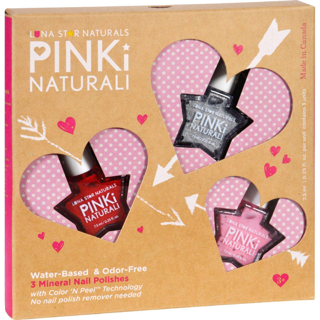 Luna Star Nail Polish - Pinki Naturali - Joyful Heart Beats - 3 Pieces