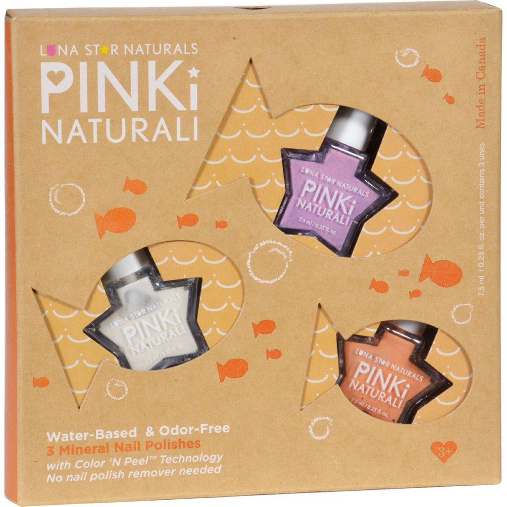 Luna Star Nail Polish - Pinki Naturali - Crystal Lake Swims - 3 Pieces