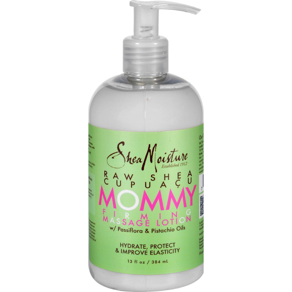 Sheamoisture Massage Lotion - Firming - Mommy - Raw Shea Cupuacu - 13 Oz