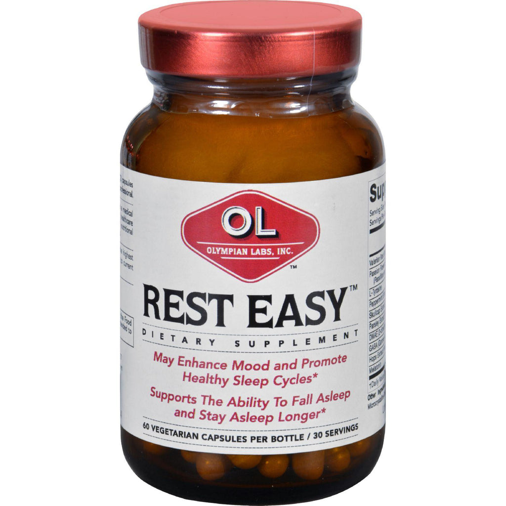 Olympian Labs Rest Easy - 60 Vegetarian Capsules