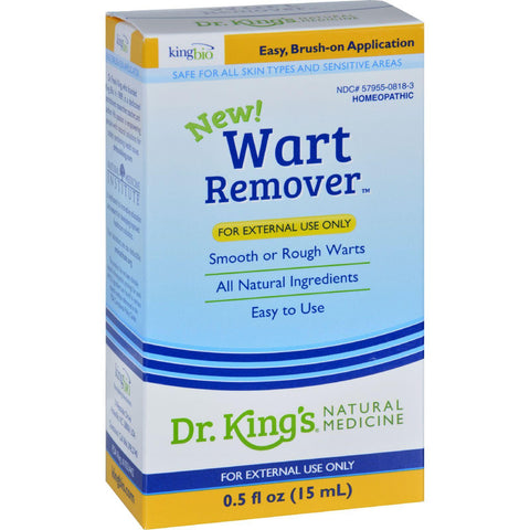 King Bio Homeopathic Wart Remover - .5 Oz