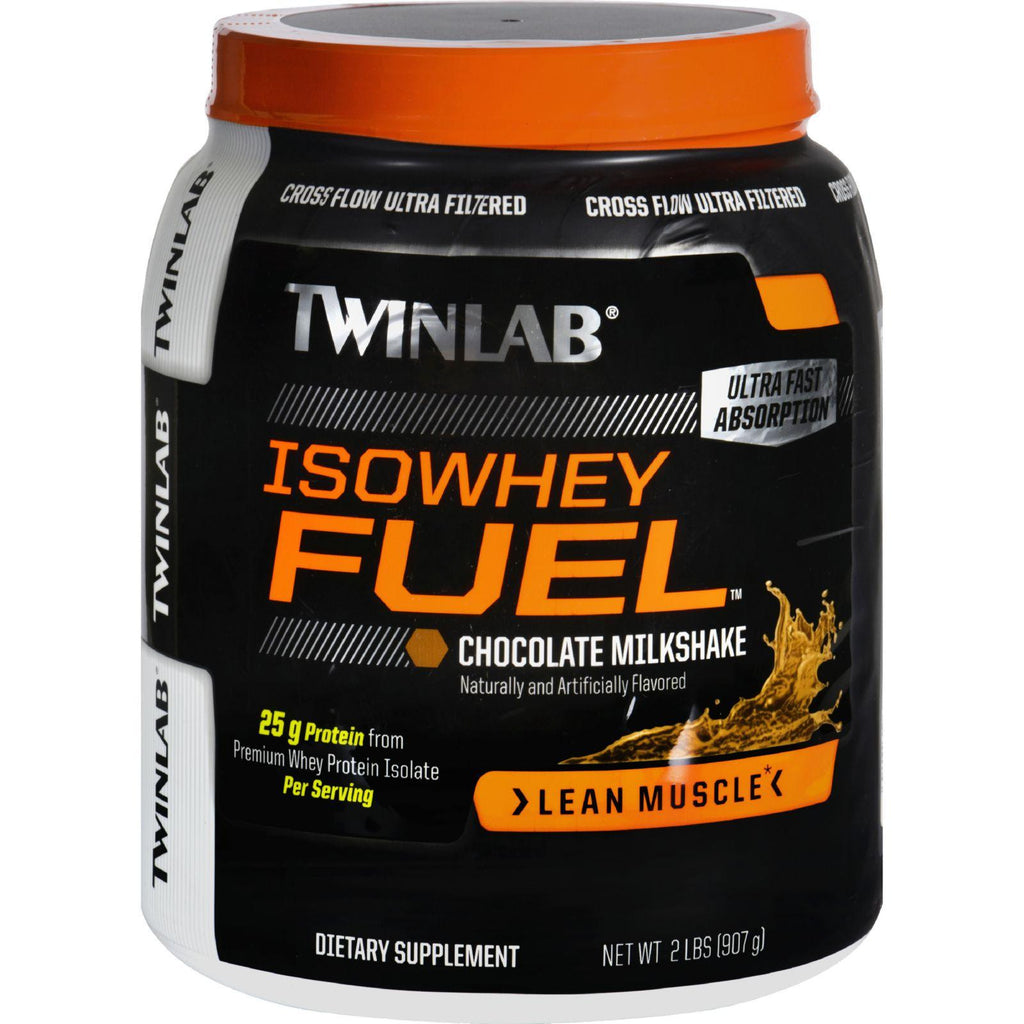 Twinlab Isowhey Fuel - Powder - Chocolate Milkshake - 2 Lb