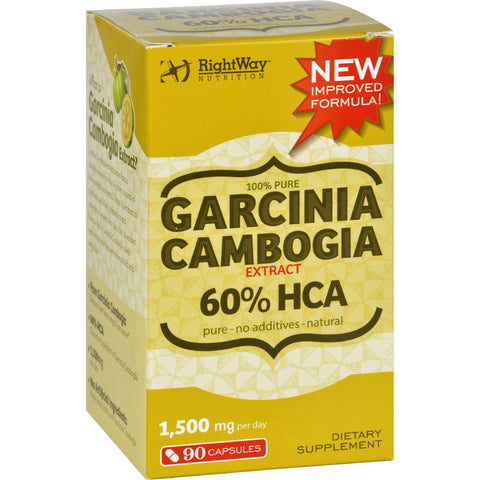 Rightway Nutrition Garcinia Cambogia Extract - 90 Capsules