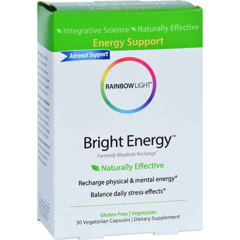 Rainbow Light Remedies For Wellness - Bright Energy - 30 Tablets