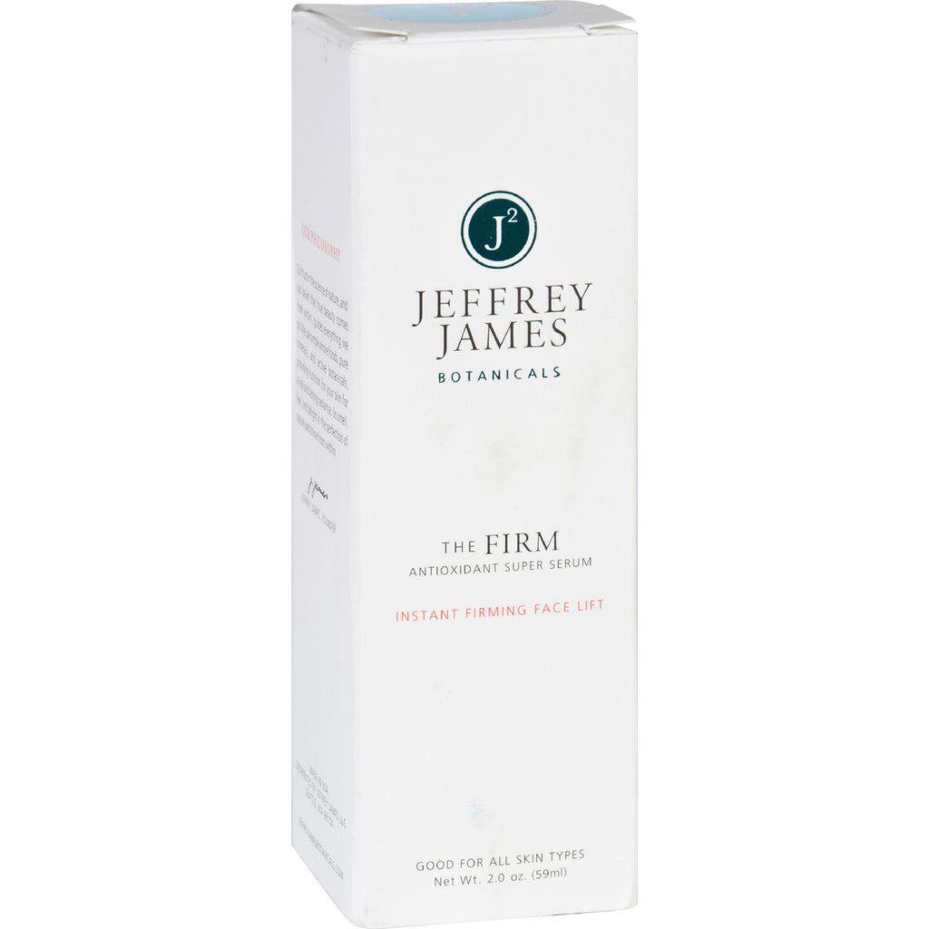 Jeffrey James Botanicals Facial Serum - The Firm - Antioxidant Super - 2 Oz